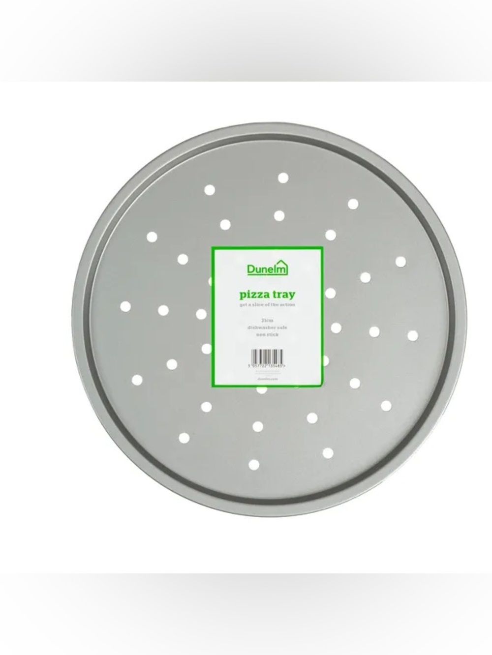 Dunelm Essentials 14-Inch Perforated Pizza Baking Tray